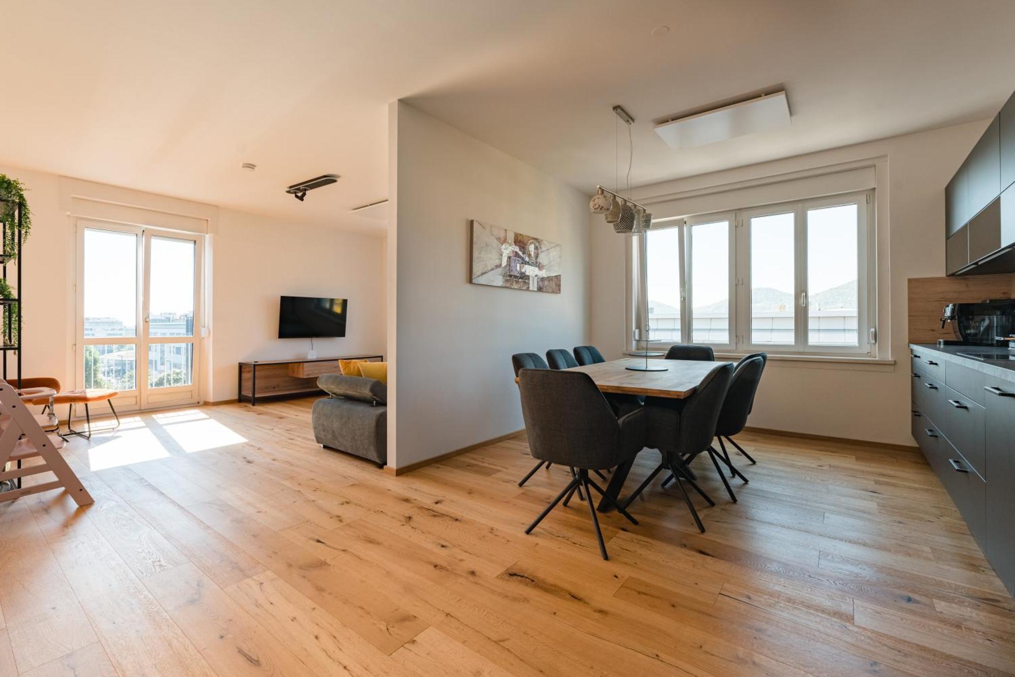 Tamliving Center Luxury 4 Rooms Smart Tv Kitchen Great View Грац Екстер'єр фото